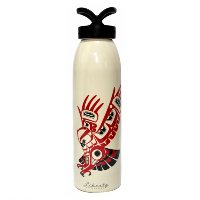Liberty Bottleworks - Native Screech Owl Water Bottle - 24oz