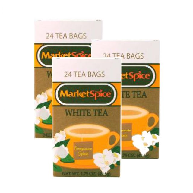 Market Spice Tea - White Tea - Best Price: 72 bags (3 boxes)