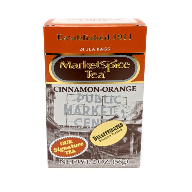 MarketSpice Tea - Decaffeinated Tea - 24 bags (1 box)
