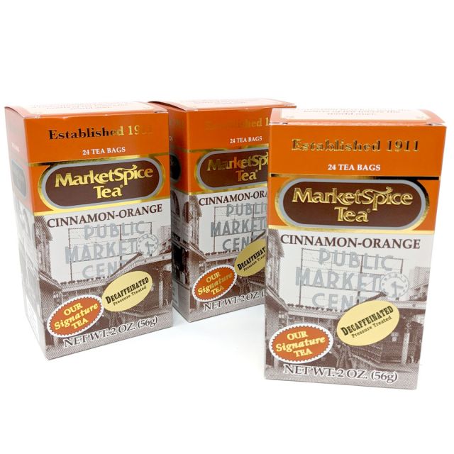 MarketSpice Tea - Decaffeinated Tea - Best Price: 72 bags (3 boxes)