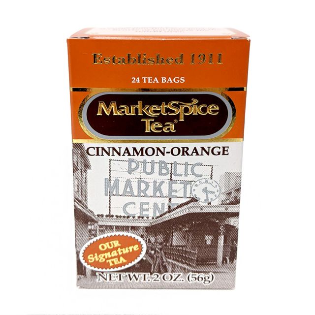 MarketSpice Tea - Original Cinnamon Orange - 24 bags (1 box)
