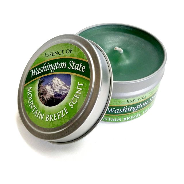 MarketSpice Travel Tin Candle - Mountain Breeze Scent
