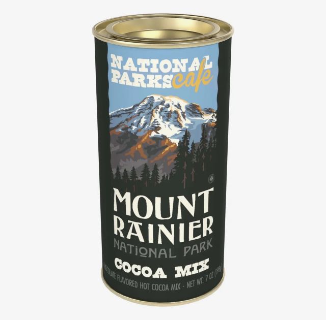 McSteven’s - Mount Rainier Nat’l Park Round Cocoa Mix Tin - 7oz
