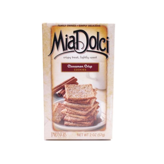 Mia Dolci - Cinnamon Crisp Cookies - 2oz