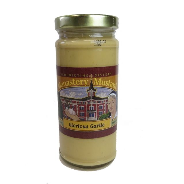 Monastery Mustard - Glorious Garlic - 8 oz