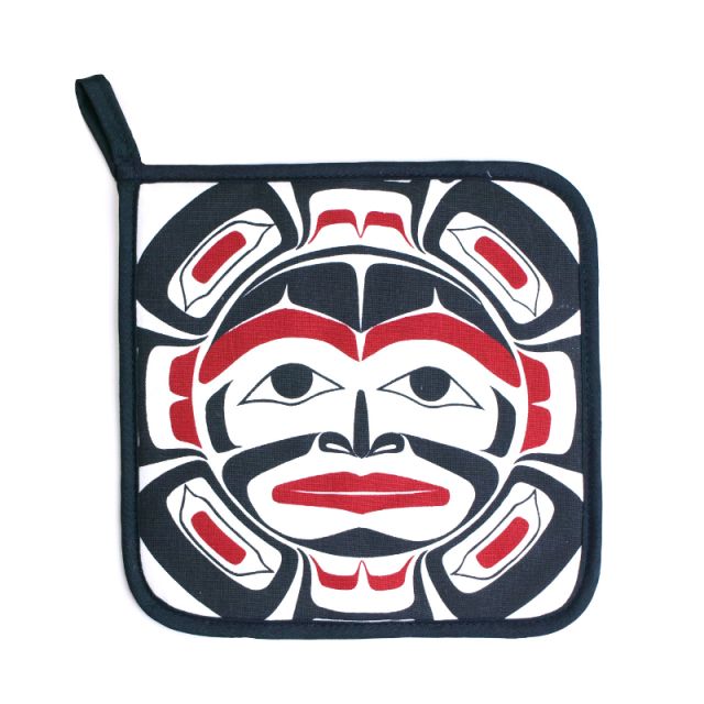 Native American Moon Design Hot Pad