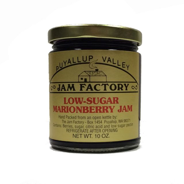Puyallup Valley Jam Factory - Low Sugar Marionberry Jam - 10 oz