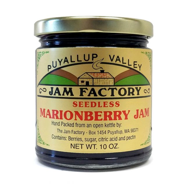 Puyallup Valley Jam Factory - Seedless Marionberry Jam - 10 oz