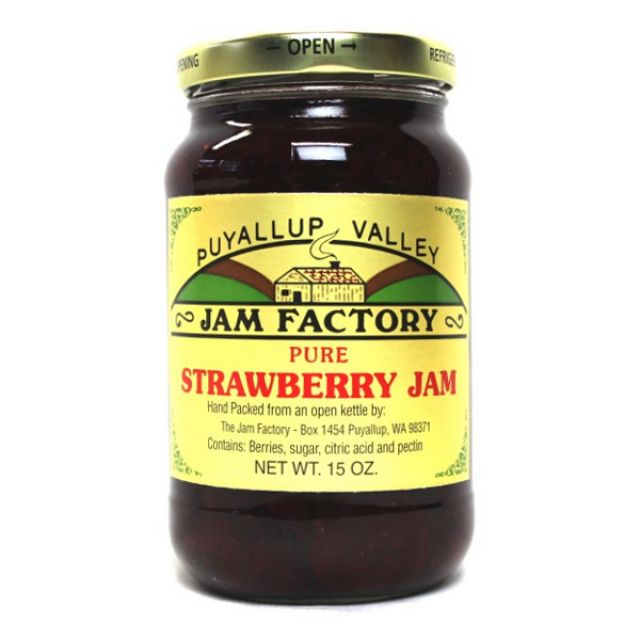 Puyallup Valley Jam Factory - Strawberry Jam - 15oz