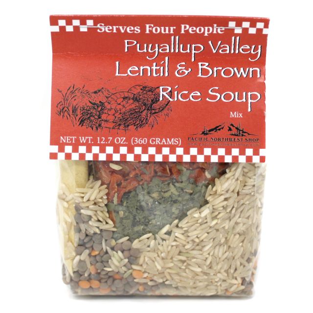 Rill Foods - Puyallup Valley Lentil & Brown Rice Soup - 12.7oz