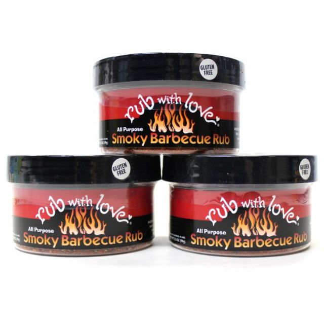 Rub With Love Smoky Barbecue Rub - Special Offer: 10% off 3 tubs