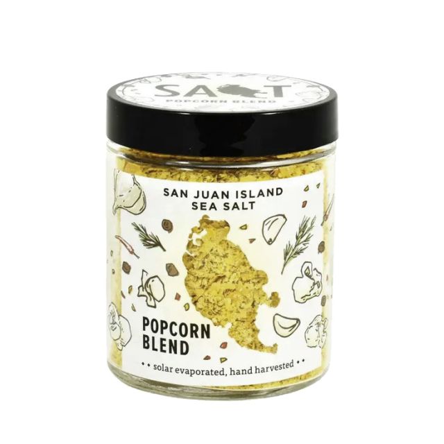 San Juan Island Sea Salt - Popcorn Seasoning Blend - 3oz
