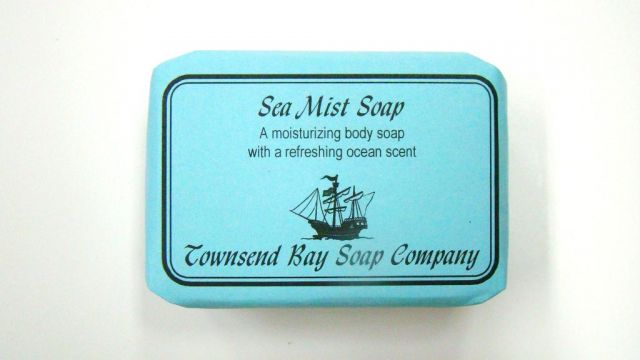 Sea Mist Soap - Townsend Bay Soap Company - Approx. 4 oz