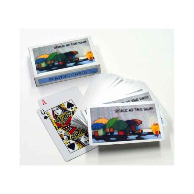 Smile At The Rain Playing Cards - By Beth Logan