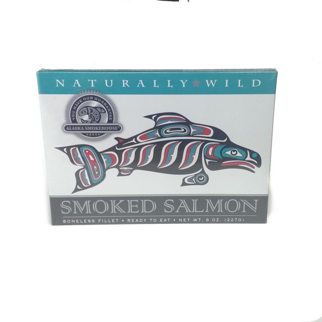Smoked Wild Salmon Fillet - 8 oz.