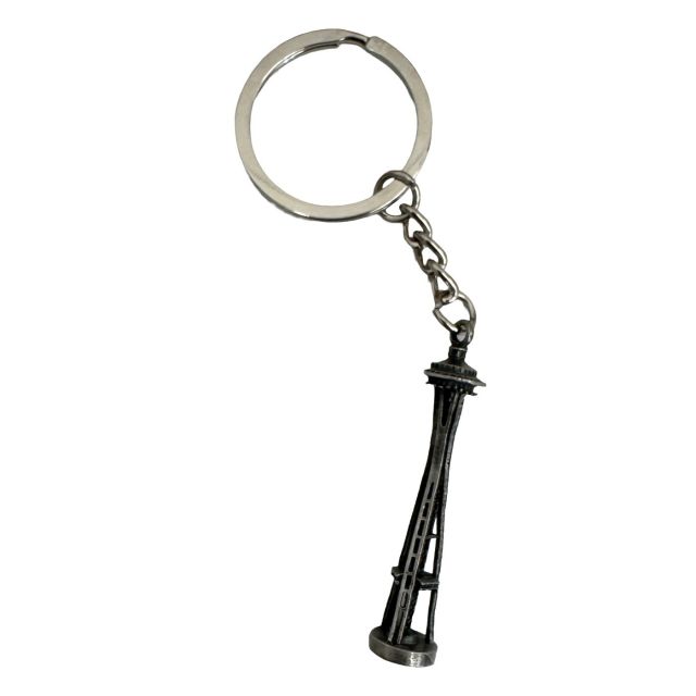Space Needle - Pewter Space Needle Keychain
