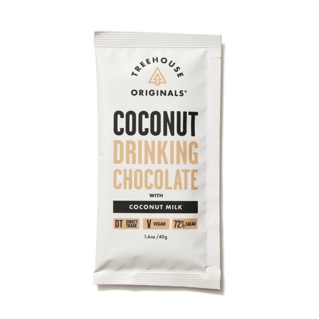 Treehouse Originals - Coconut Milk Organic Dark Hot Chocolate, Single Serving