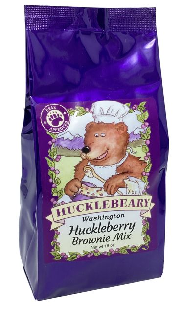 Wild Huckleberry Brownie Mix - 16 oz